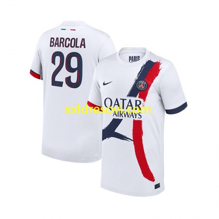 Paris Saint-Germain Bradley Barcola 29 Gostujući Nogometni Dres 2024-2025